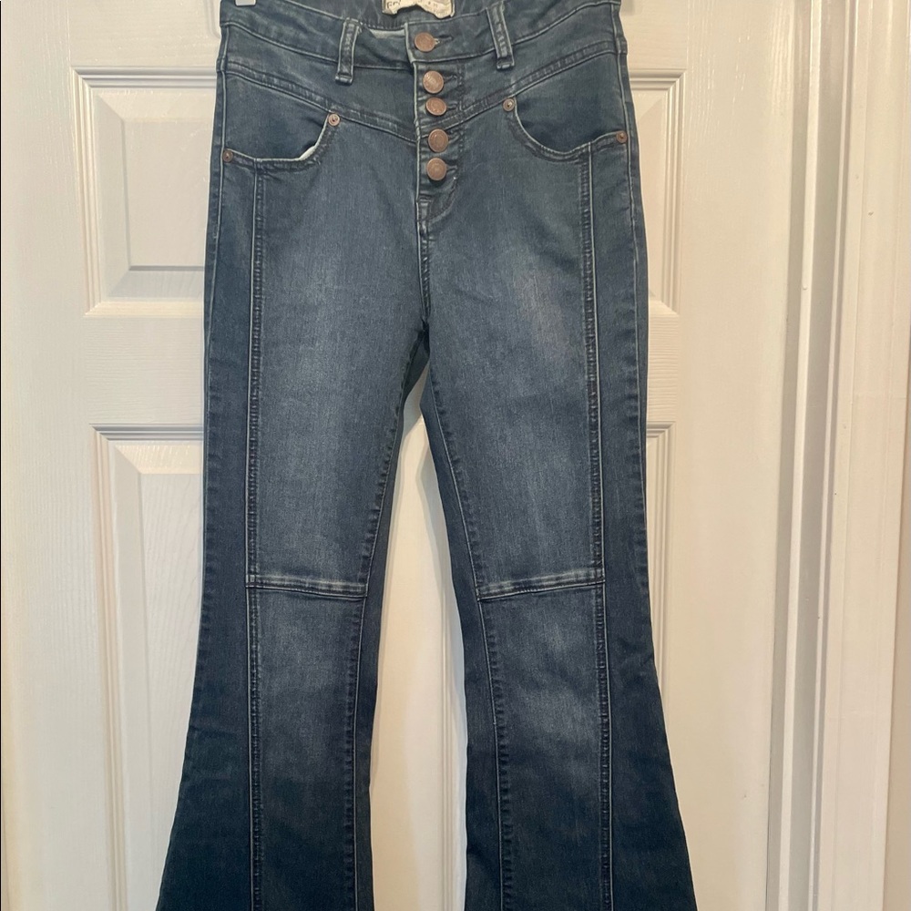 Free People high rise flares